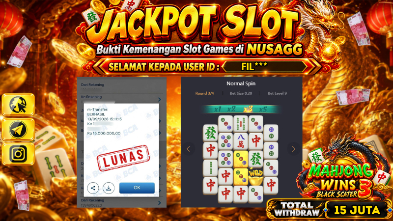 JACKPOT 15 JUTA DI MAHJONG WAYS 2